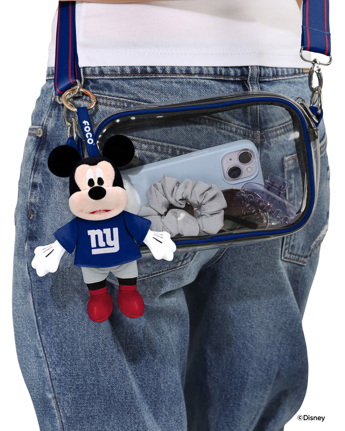 New York Giants Disney Mickey Mouse Clip-On Plush FOCO - FOCO.com
