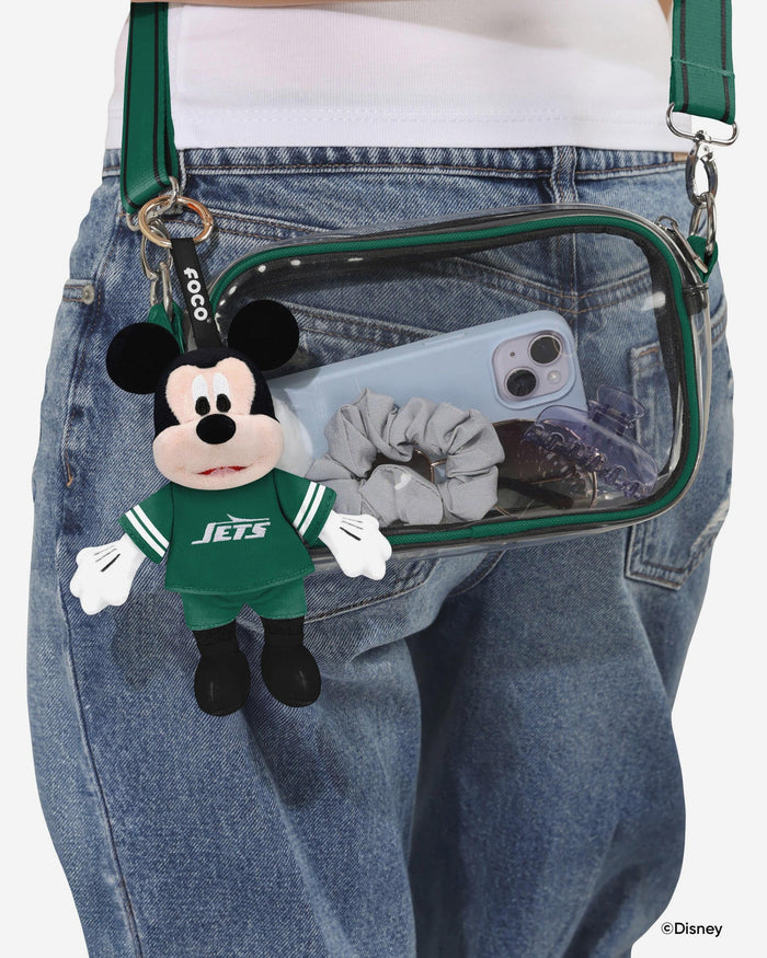 New York Jets Disney Mickey Mouse Clip-On Plush FOCO - FOCO.com
