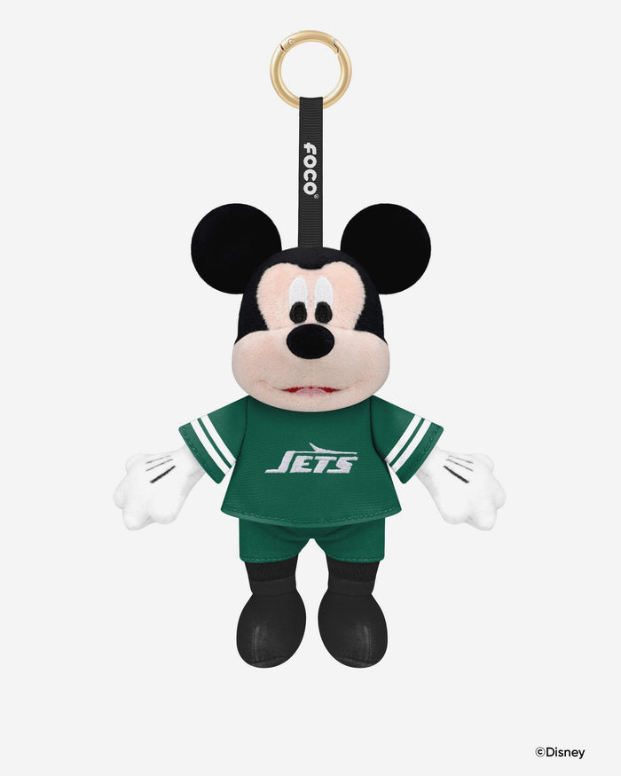 New York Jets Disney Mickey Mouse Clip-On Plush FOCO - FOCO.com