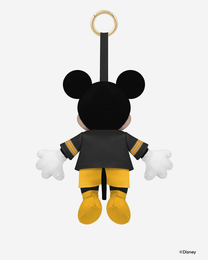 Pittsburgh Steelers Disney Mickey Mouse Clip-On Plush FOCO - FOCO.com