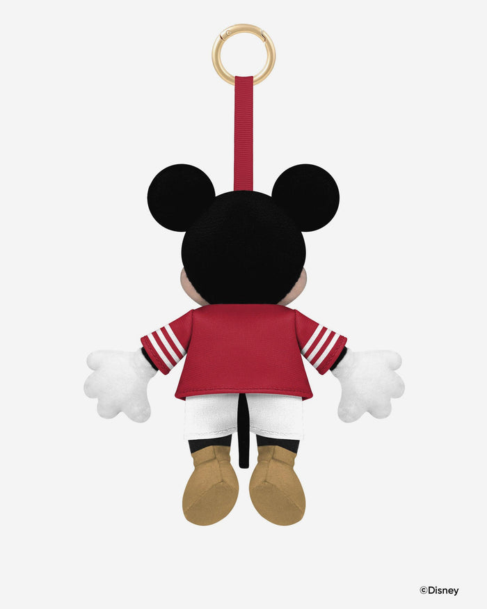 San Francisco 49ers Disney Mickey Mouse Clip-On Plush FOCO - FOCO.com