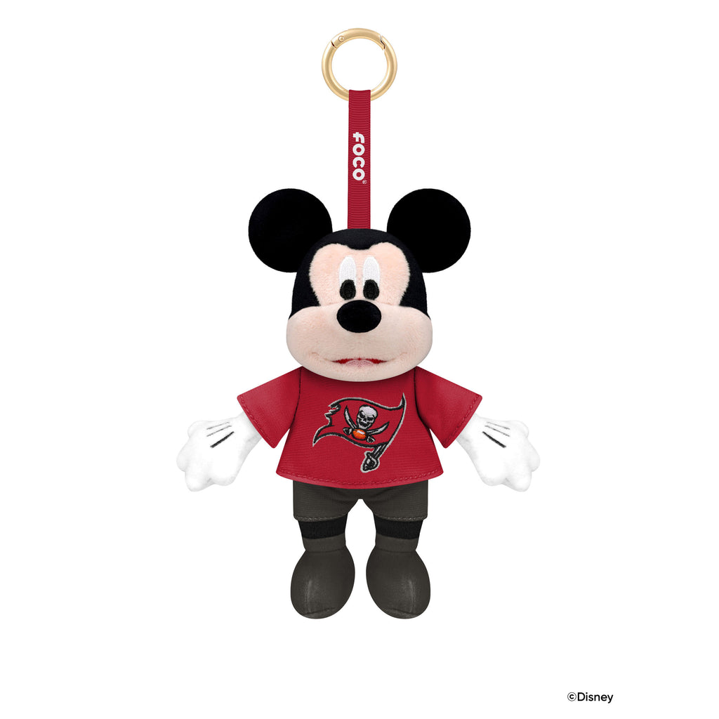 Tampa Bay Buccaneers Disney Mickey Mouse Clip-On Plush FOCO - FOCO.com