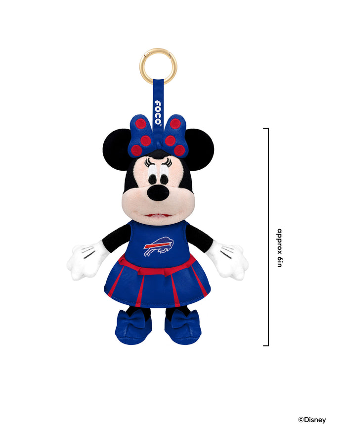 Buffalo Bills Disney Minnie Mouse Clip-On Plush FOCO - FOCO.com