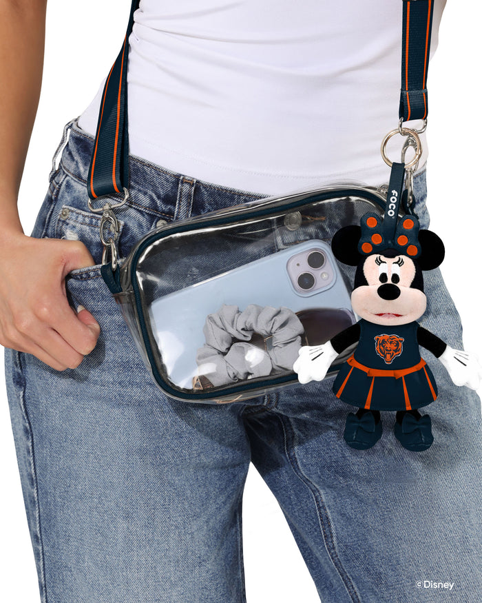 Chicago Bears Disney Minnie Mouse Clip-On Plush FOCO - FOCO.com
