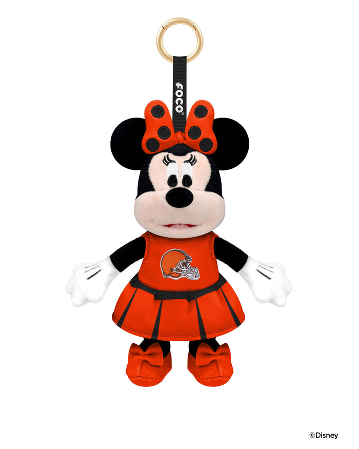 Cleveland Browns Disney Minnie Mouse Clip-On Plush FOCO - FOCO.com