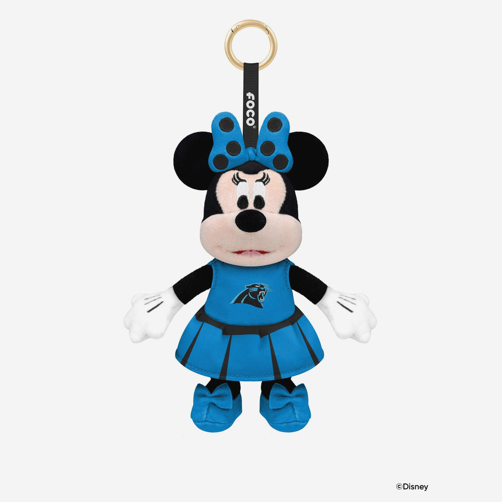 Carolina Panthers Disney Minnie Mouse Clip-On Plush FOCO - FOCO.com