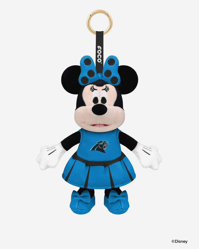 Carolina Panthers Disney Minnie Mouse Clip-On Plush FOCO - FOCO.com