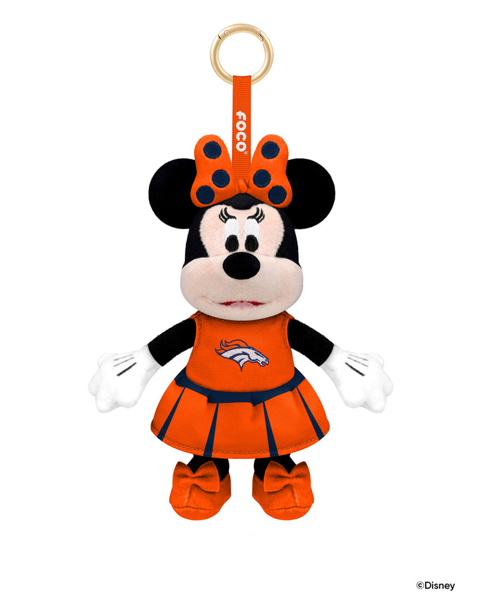 Denver Broncos Disney Minnie Mouse Clip-On Plush FOCO - FOCO.com
