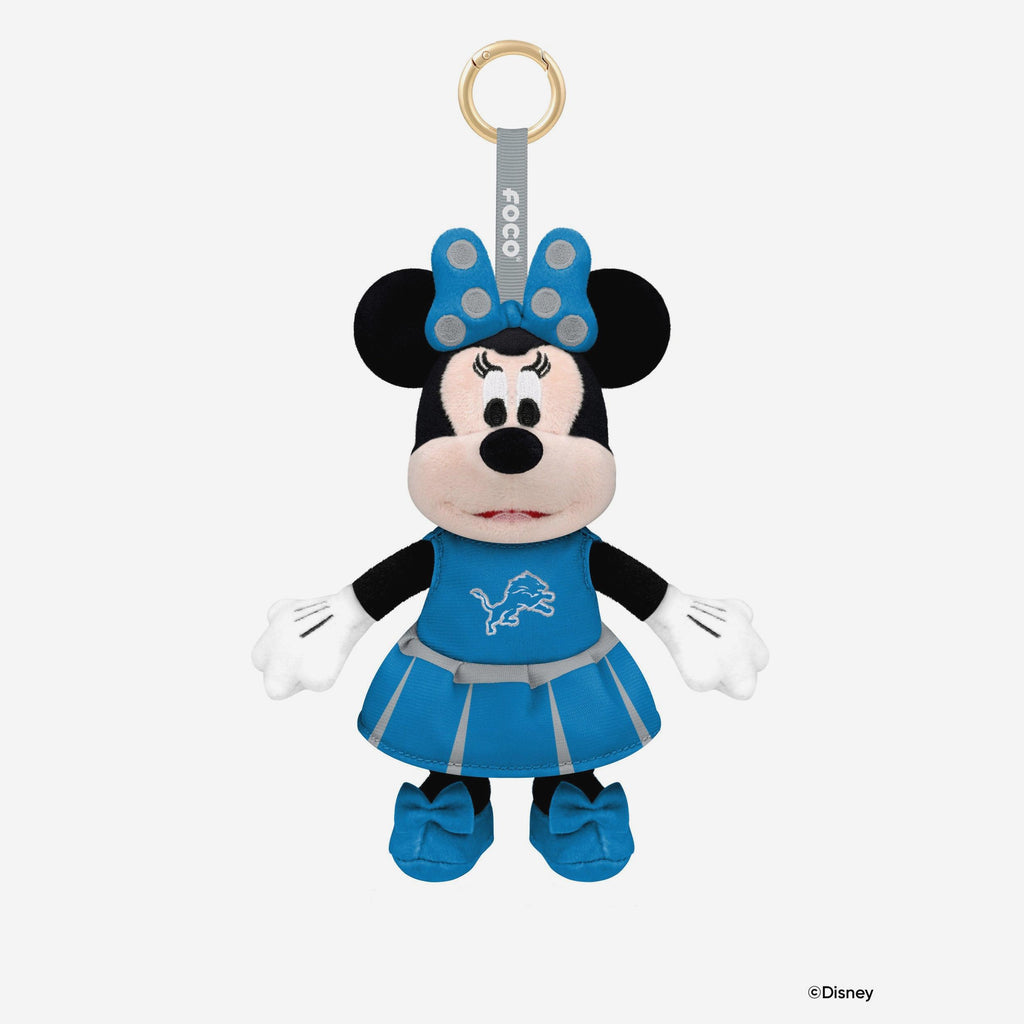 Detroit Lions Disney Minnie Mouse Clip-On Plush FOCO - FOCO.com