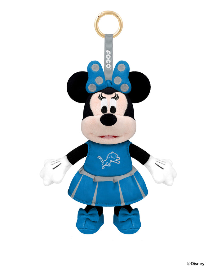 Detroit Lions Disney Minnie Mouse Clip-On Plush FOCO - FOCO.com