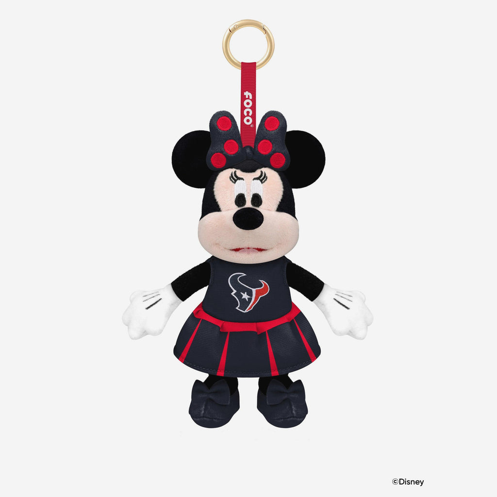 Houston Texans Disney Minnie Mouse Clip-On Plush FOCO - FOCO.com