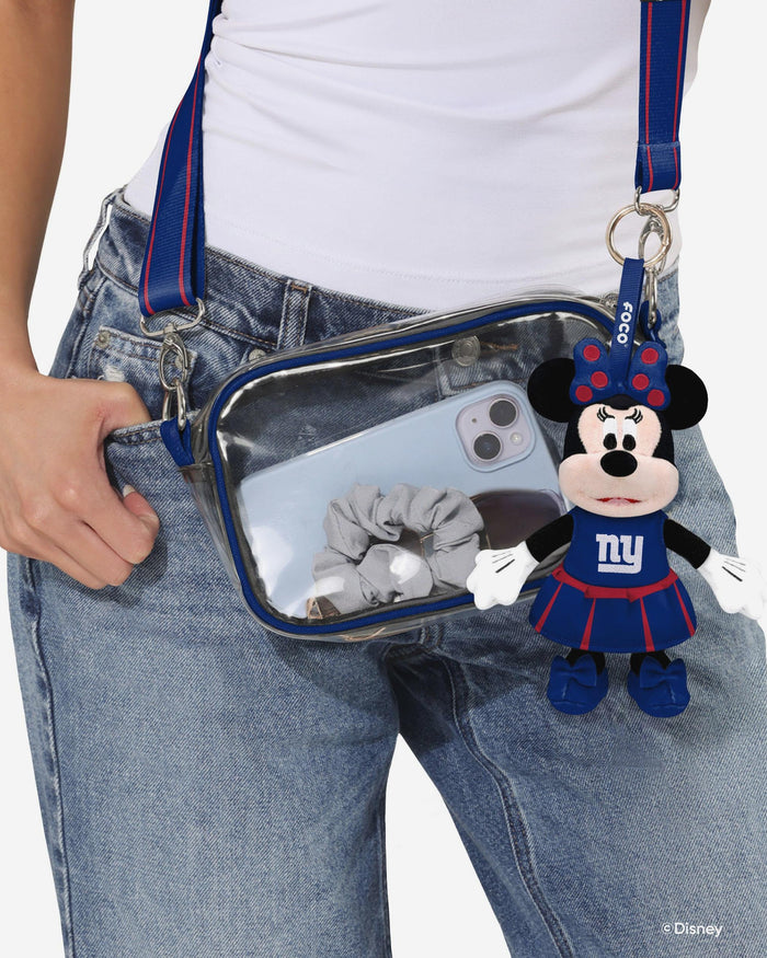 New York Giants Disney Minnie Mouse Clip-On Plush FOCO - FOCO.com