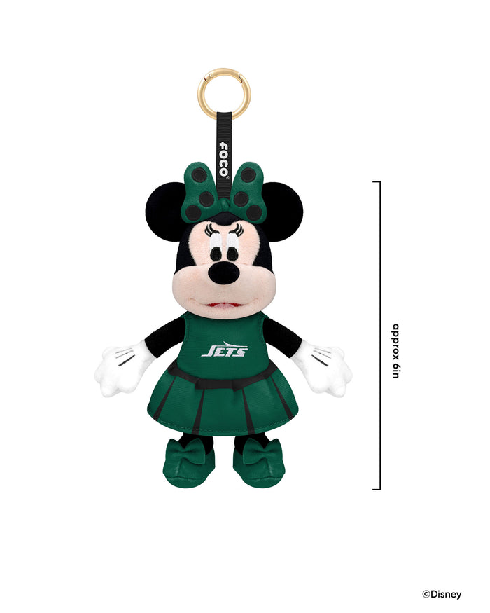 New York Jets Disney Minnie Mouse Clip-On Plush FOCO - FOCO.com