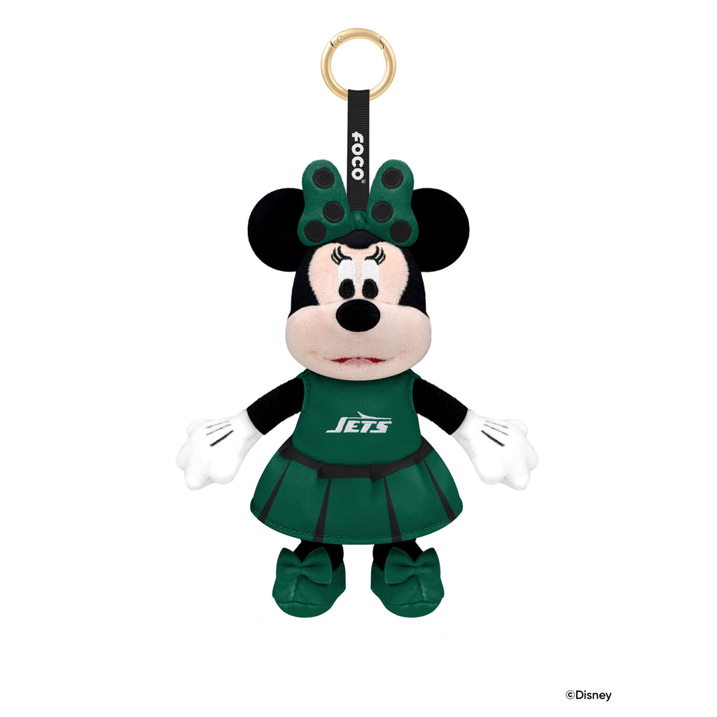 New York Jets Disney Minnie Mouse Clip-On Plush FOCO - FOCO.com