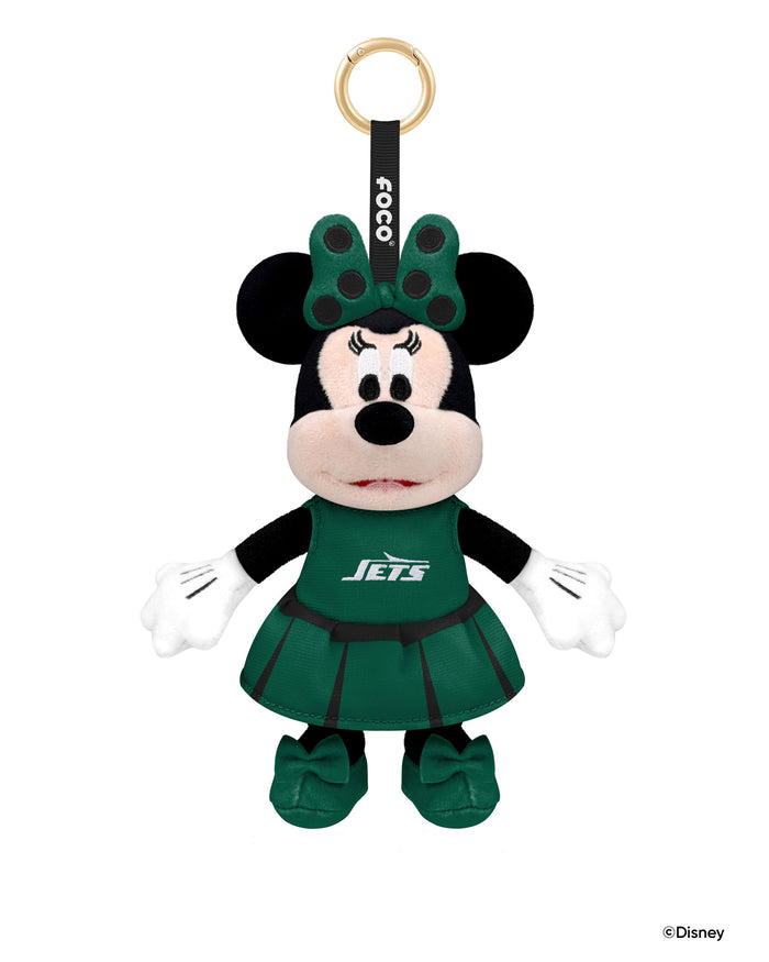 New York Jets Disney Minnie Mouse Clip-On Plush FOCO - FOCO.com