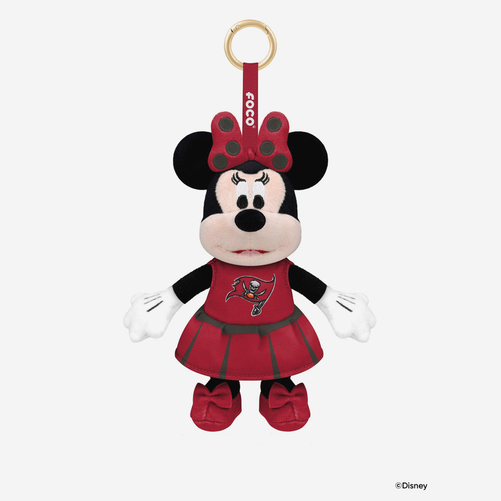 Tampa Bay Buccaneers Disney Minnie Mouse Clip-On Plush FOCO - FOCO.com
