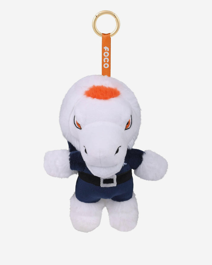 Denver Broncos Plush Mascot Santa Bag Charm Keychain FOCO - FOCO.com