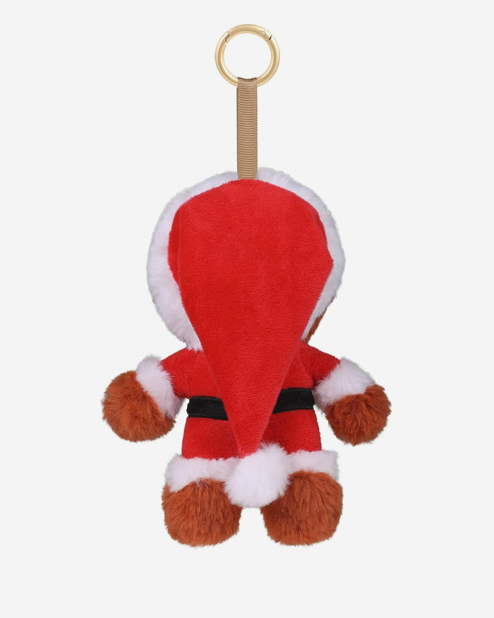 San Francisco 49ers Plush Mascot Santa Bag Charm Keychain FOCO - FOCO.com