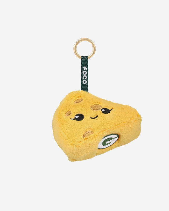 Green Bay Packers Plush Food Bag Charm Keychain FOCO - FOCO.com