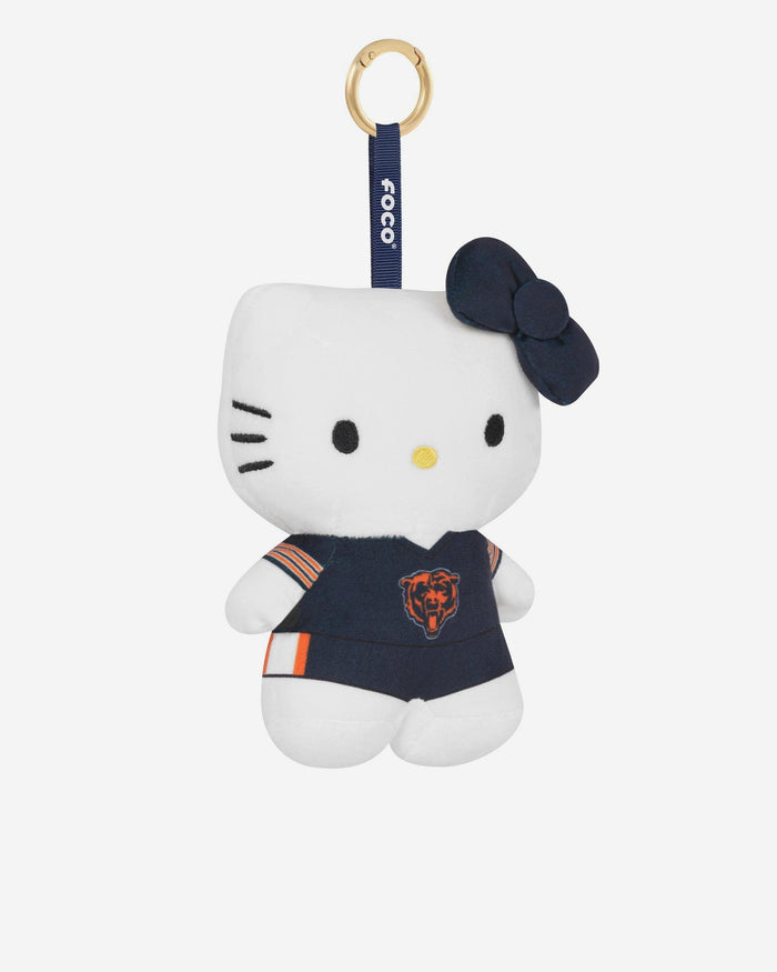 Chicago Bears Plush Hello Kitty® Bag Charm Keychain FOCO - FOCO.com