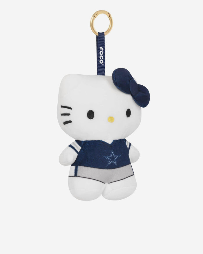 Dallas Cowboys Plush Hello Kitty® Bag Charm Keychain FOCO - FOCO.com
