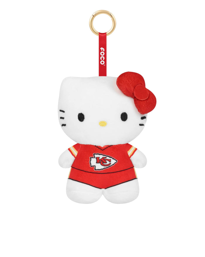 Kansas City Chiefs Plush Hello Kitty® Bag Charm Keychain