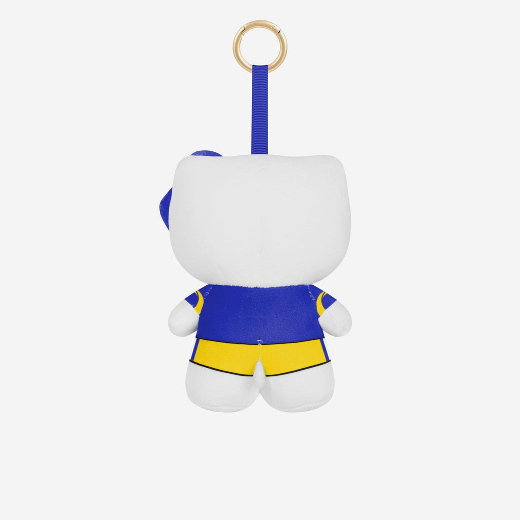 Los Angeles Rams Plush Hello Kitty® Bag Charm Keychain FOCO