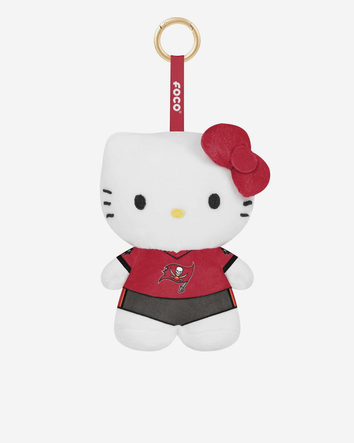 Tampa Bay Buccaneers Plush Hello Kitty® Bag Charm Keychain FOCO - FOCO.com