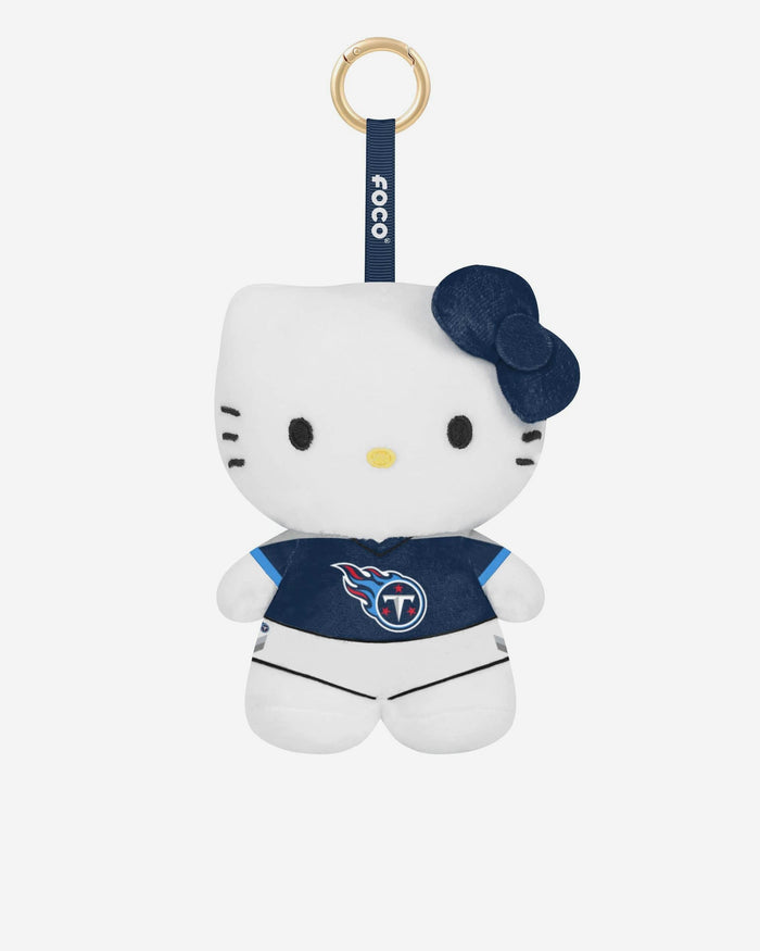 Tennessee Titans Plush Hello Kitty® Bag Charm Keychain FOCO - FOCO.com