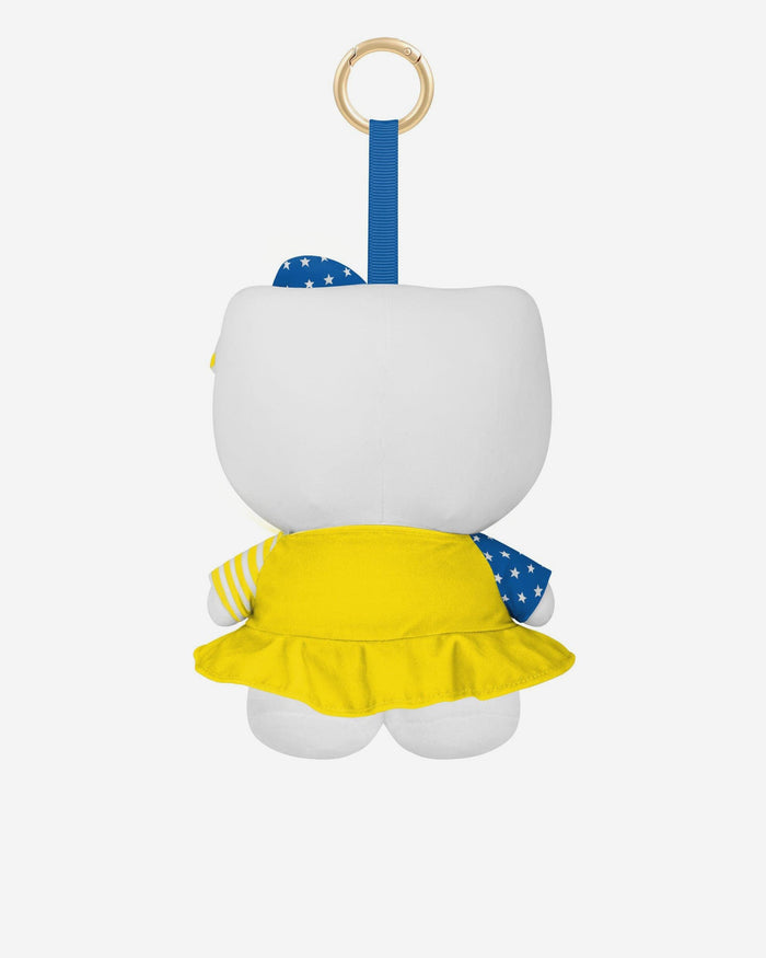 Los Angeles Rams Americana Plush Hello Kitty® Bag Charm Keychain FOCO - FOCO.com