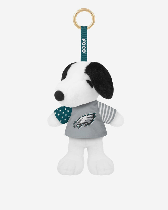 Philadelphia Eagles Americana Plush Snoopy Peanuts Bag Charm Keychain FOCO - FOCO.com
