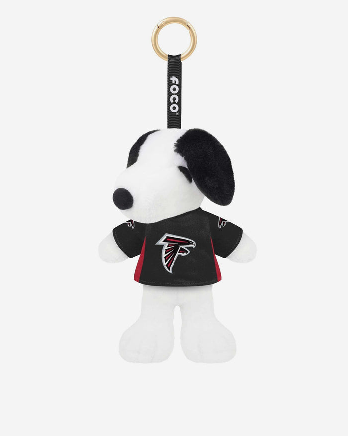 Atlanta Falcons Plush Snoopy Peanuts Bag Charm Keychain FOCO - FOCO.com