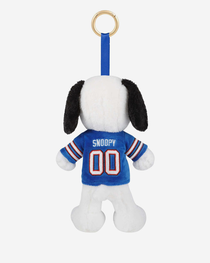 Buffalo Bills Plush Snoopy Peanuts Bag Charm Keychain FOCO - FOCO.com