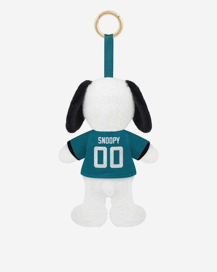 Jacksonville Jaguars Plush Snoopy Peanuts Bag Charm Keychain FOCO - FOCO.com