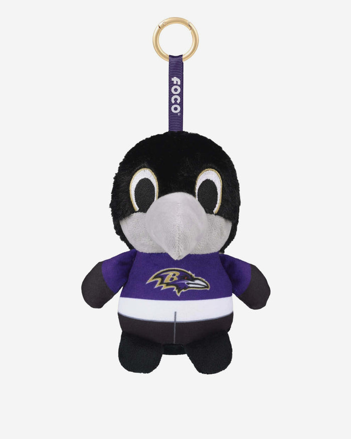 Baltimore Ravens Plush Teamie Beanie Mascot Bag Charm Keychain FOCO - FOCO.com