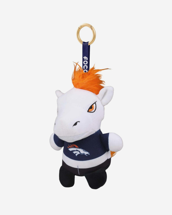 Denver Broncos Plush Teamie Beanie Mascot Bag Charm Keychain FOCO - FOCO.com