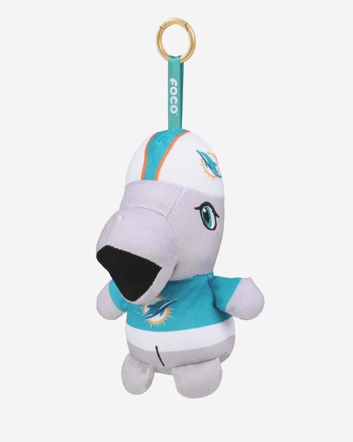 Miami Dolphins Plush Teamie Beanie Mascot Bag Charm Keychain FOCO - FOCO.com