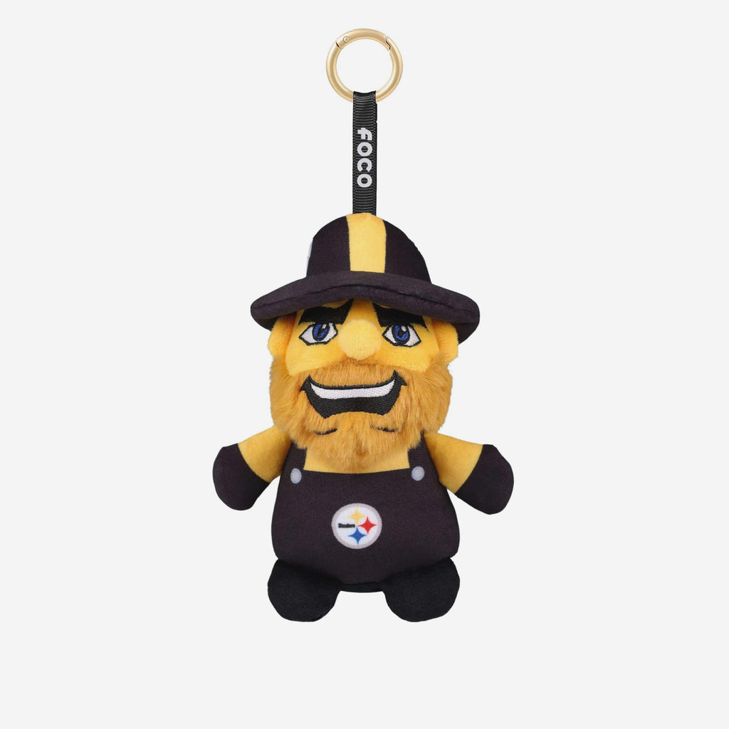 Pittsburgh Steelers Plush Teamie Beanie Mascot Bag Charm Keychain FOCO - FOCO.com