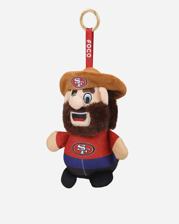 San Francisco 49ers Plush Teamie Beanie Mascot Bag Charm Keychain FOCO - FOCO.com