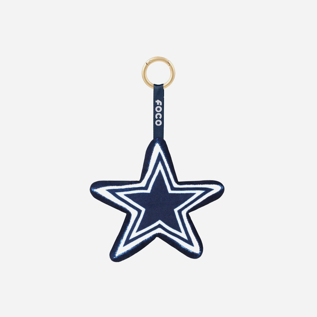 Dallas Cowboys Plush Team Logo Bag Charm Keychain FOCO - FOCO.com