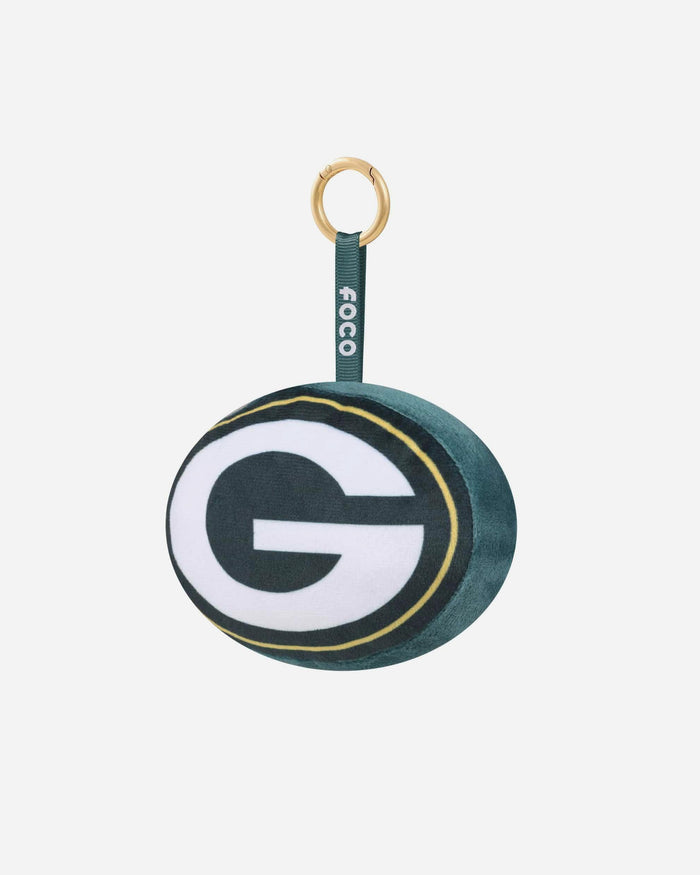 Green Bay Packers Plush Team Logo Bag Charm Keychain FOCO - FOCO.com