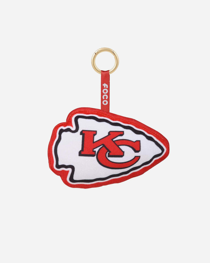 Kansas City Chiefs Plush Team Logo Bag Charm Keychain FOCO - FOCO.com