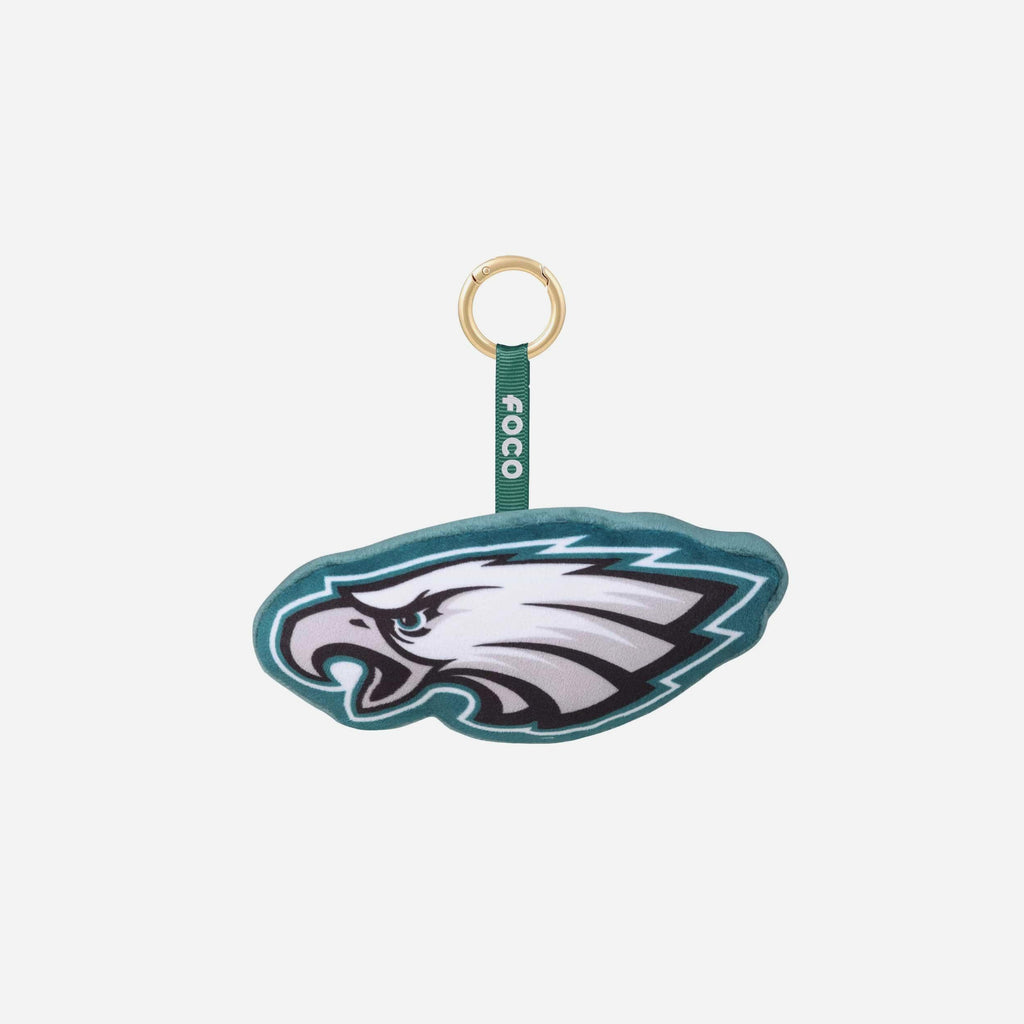 Philadelphia Eagles Plush Team Logo Bag Charm Keychain FOCO - FOCO.com
