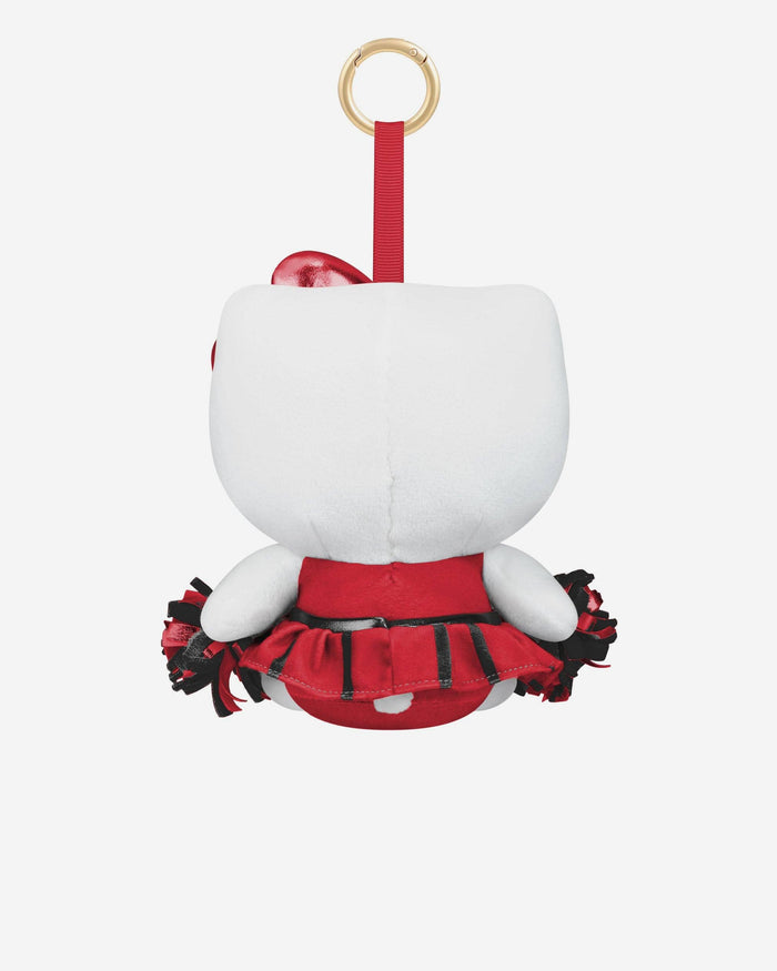 Chicago Blackhawks Plush Hello Kitty® Cheer Outfit Bag Charm Keychain FOCO - FOCO.com