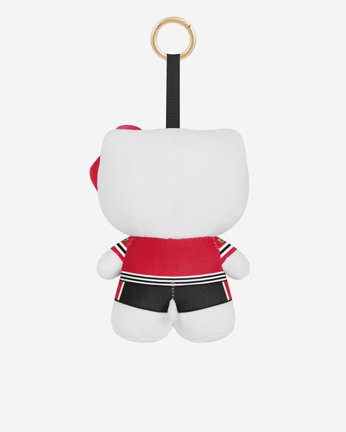 Chicago Blackhawks Plush Hello Kitty® Bag Charm Keychain FOCO - FOCO.com
