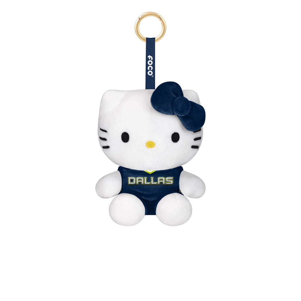 Dallas Wings Plush Hello Kitty® Bag Charm Keychain FOCO - FOCO.com