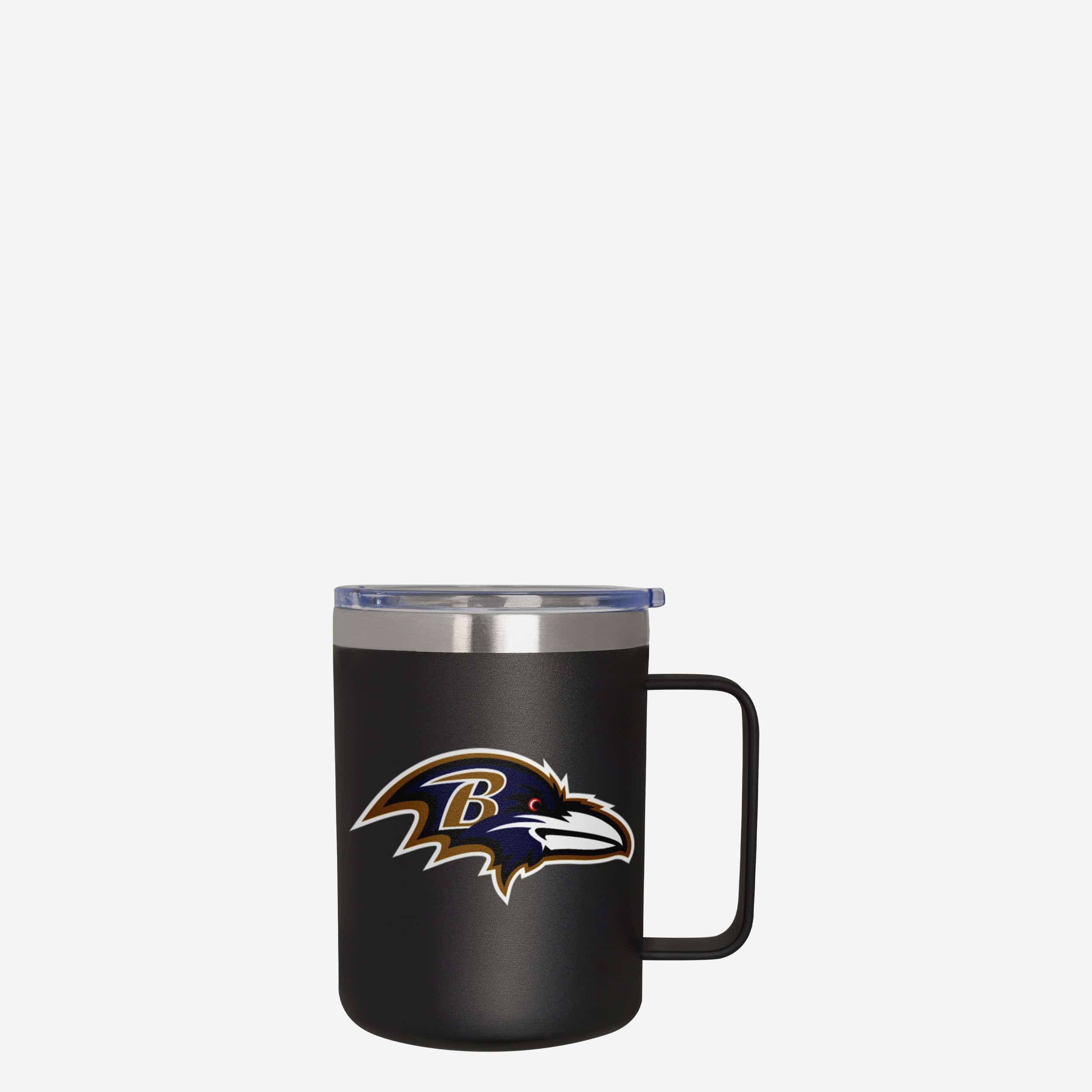 Baltimore Ravens Coffee Mug 14oz Sculpted Relief