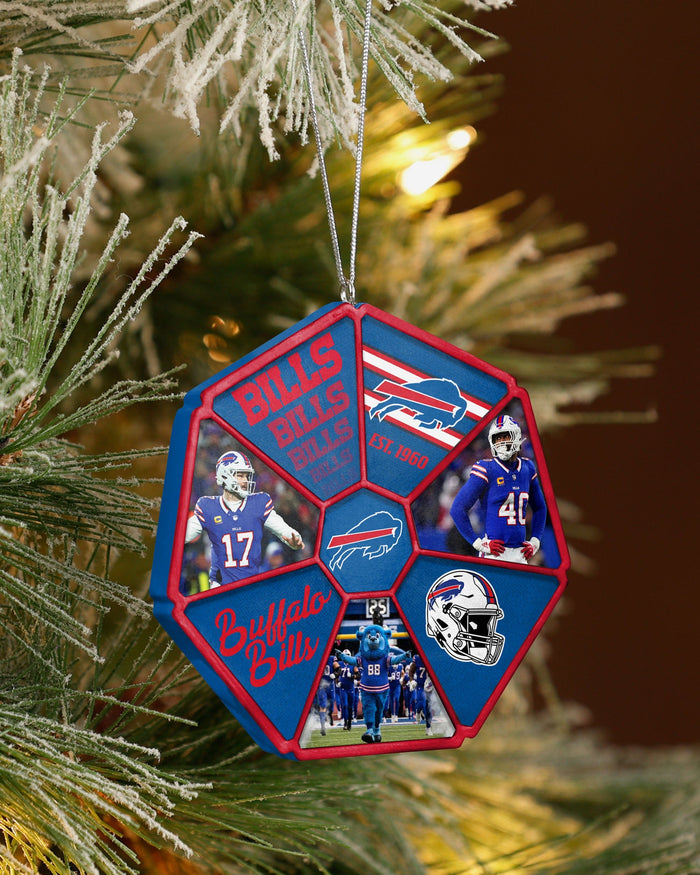 Buffalo Bills Team Wheel Ornament FOCO - FOCO.com