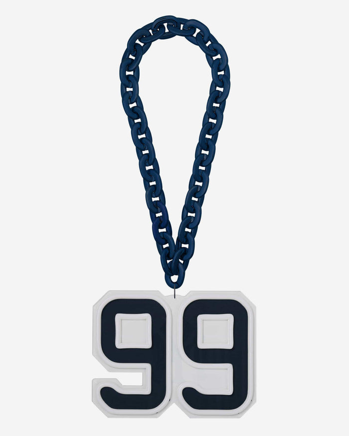 Aaron Judge New York Yankees Neon Light Up Big Logo Player Chain FOCO - FOCO.com