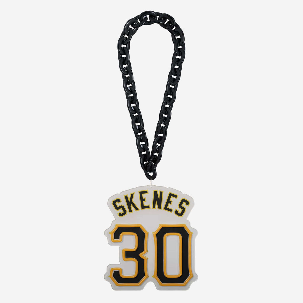 Paul Skenes Pittsburgh Pirates Neon Light Up Big Logo Player Chain FOCO - FOCO.com